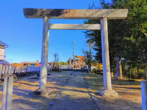 津島社（玉野）の鳥居