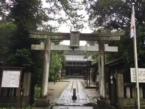 忍　諏訪神社・東照宮　の鳥居