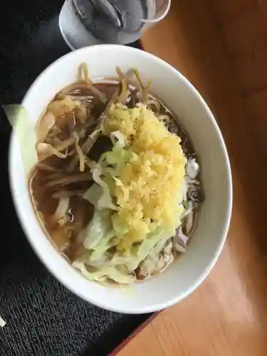 新屋山神社の食事