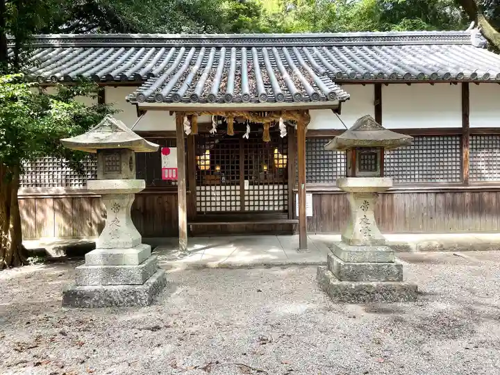 川併神社の本殿・本堂