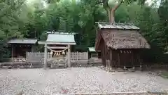 初生衣神社の本殿