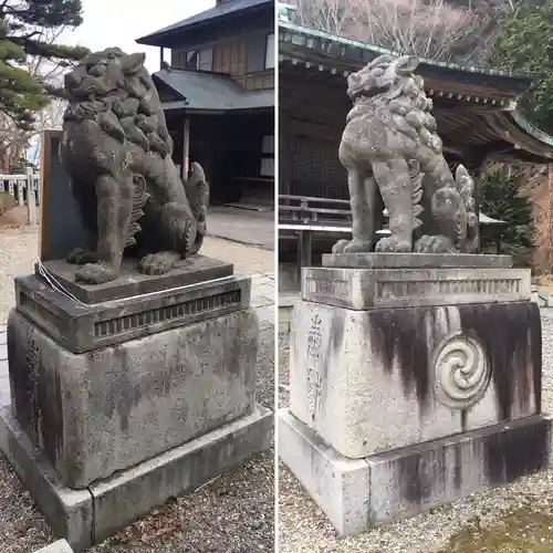 函館八幡宮の狛犬