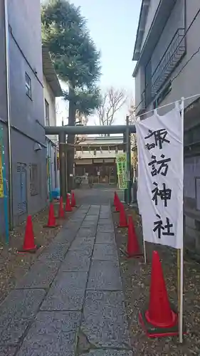 諏訪神社の山門