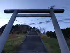 魚賀波間神社の鳥居