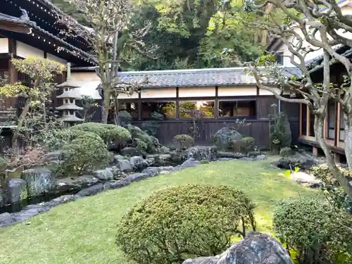 無量寺の庭園