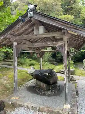 竹林寺の手水舎