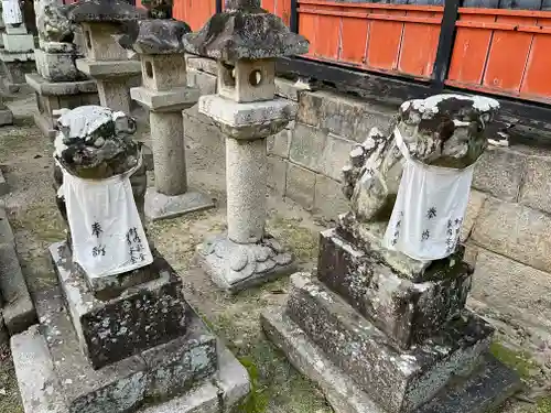 白山神社の狛犬