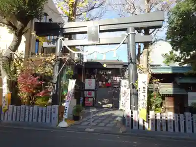 菊名神社の鳥居
