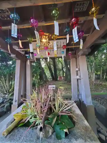 富知六所浅間神社の手水舎