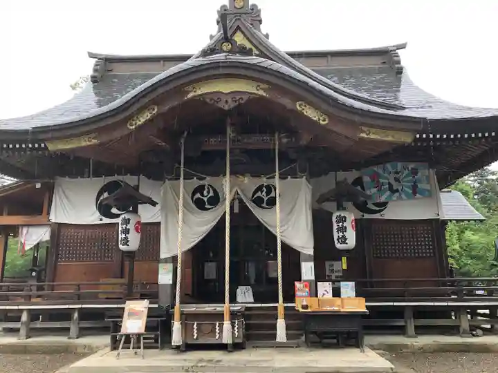 寒河江八幡宮の本殿・本堂
