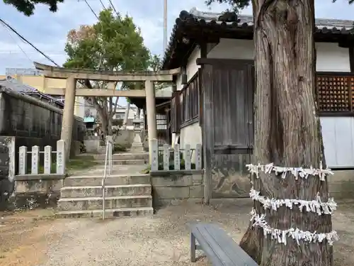 加太春日神社の鳥居