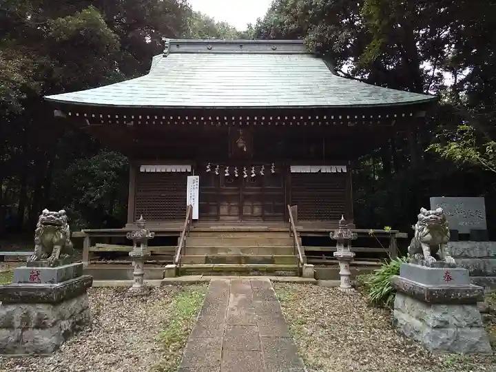 鳩峯八幡神社の本殿・本堂