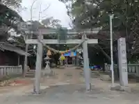 淡洲神社の鳥居