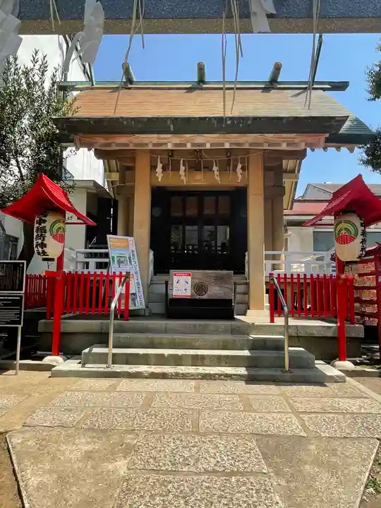 皆中稲荷神社の本殿・本堂