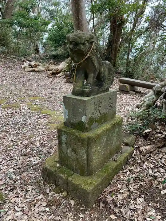 浅間神社の狛犬