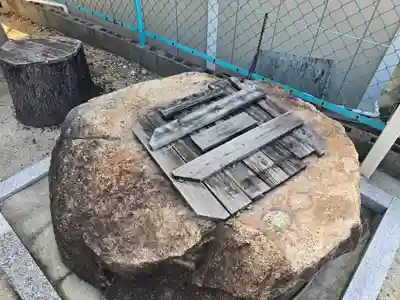 村上帝社の手水舎