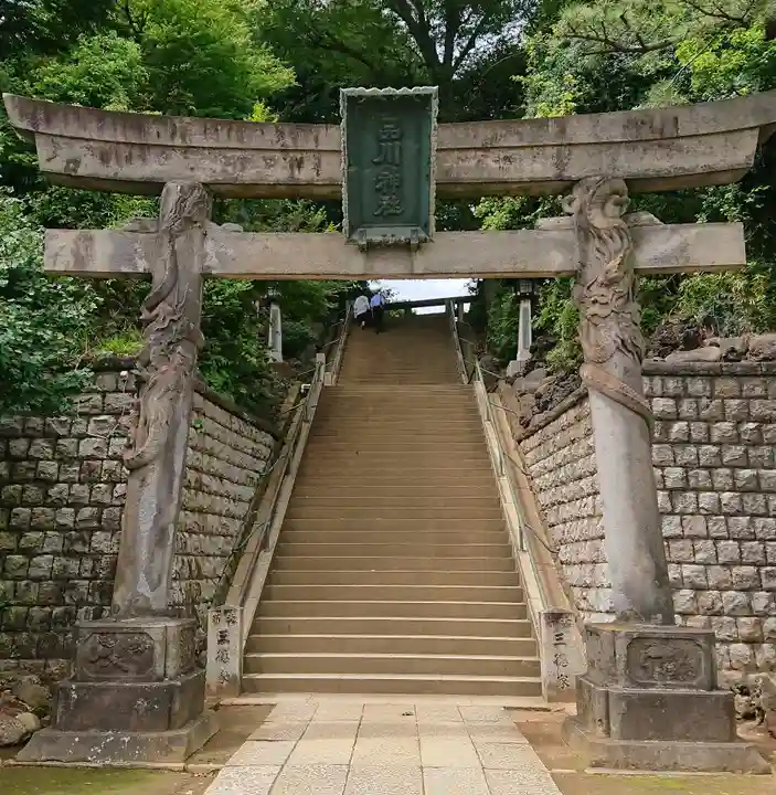 品川神社の鳥居