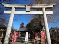 東石清水八幡神社の鳥居