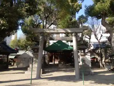 大阪天満宮の鳥居
