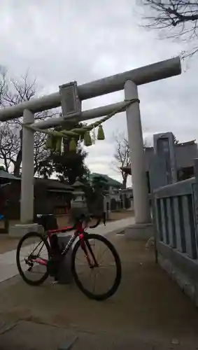 王子神社の鳥居