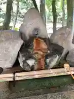 豊國神社の手水舎
