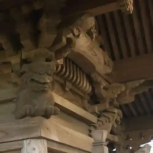 降之神社の芸術