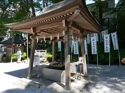 秩父今宮神社の手水舎