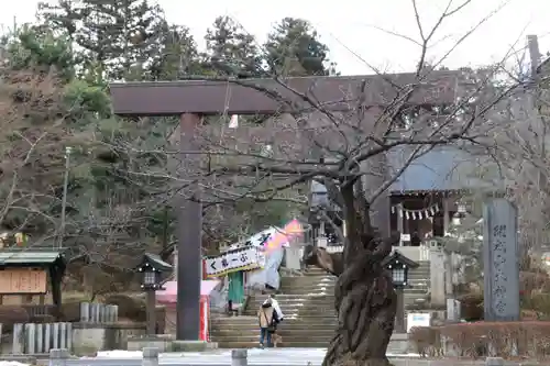 開成山大神宮の鳥居