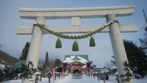 栗山天満宮の鳥居