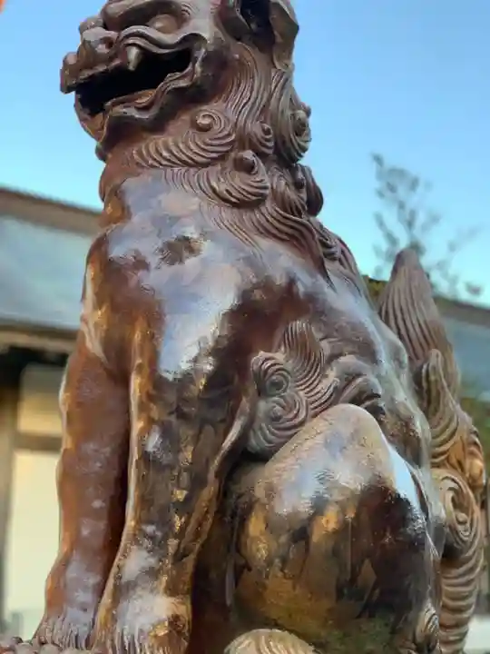 大洗磯前神社の狛犬