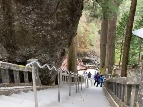 榛名神社の景色