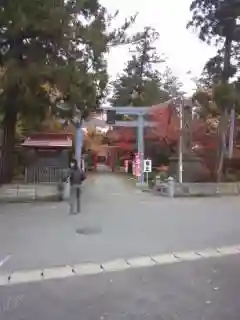 浪岡八幡宮の鳥居