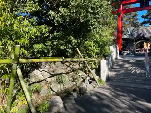 白笹稲荷神社の手水舎
