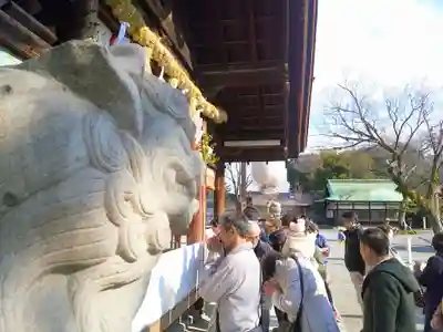 尾張大國霊神社(国府宮)の狛犬
