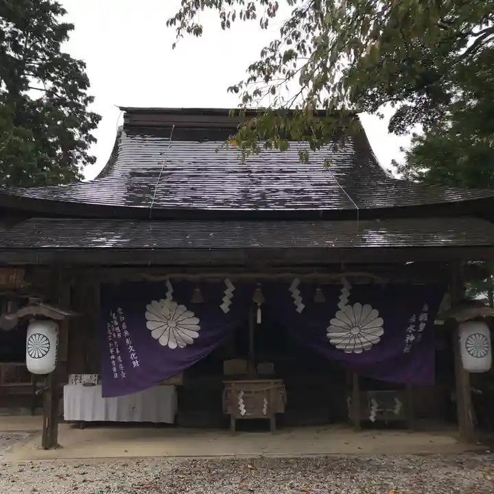 𠮷水神社(吉水神社)の本殿・本堂