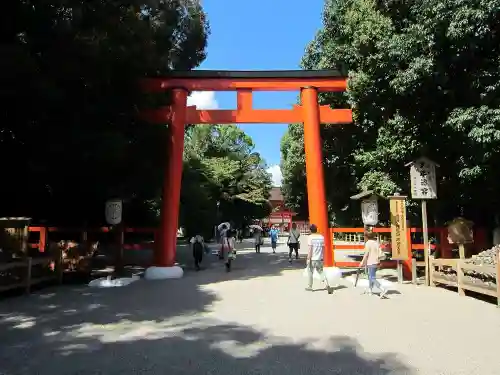 賀茂御祖神社（下鴨神社）の鳥居