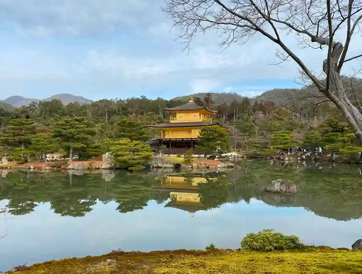 鹿苑寺(金閣寺)の庭園