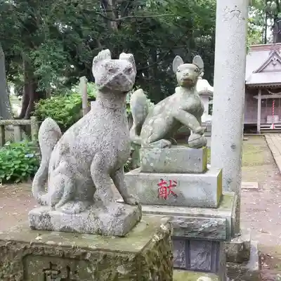 稲荷神社の狛犬