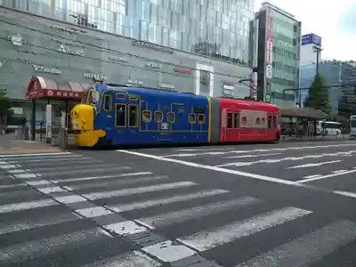 岡山神社の周辺