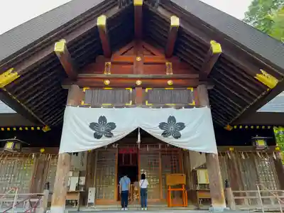 上川神社の本殿・本堂