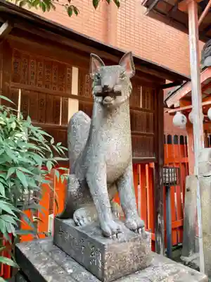 岬神社（土佐稲荷神社）の狛犬