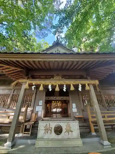 事任八幡宮の本殿・本堂