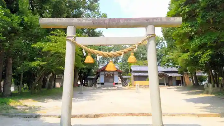 神明社(西別所神明社)の鳥居