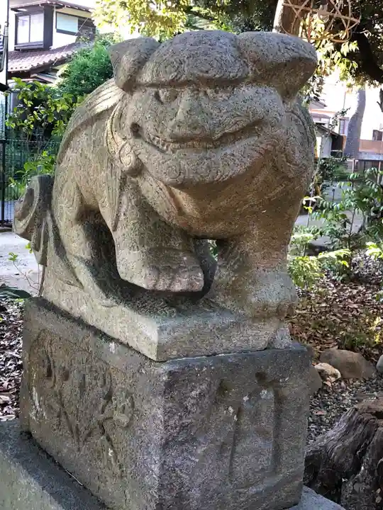 菊田神社の狛犬