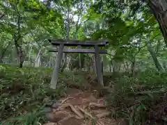 日光二荒山神社奥宮の鳥居