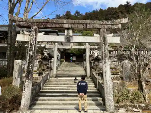 古峯神社の鳥居