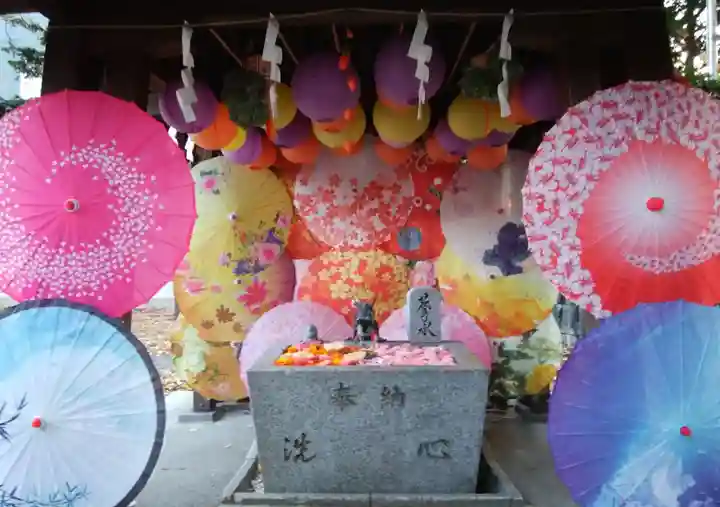 札幌諏訪神社の手水舎