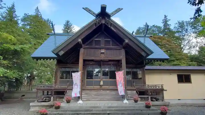 栗沢神社の本殿・本堂
