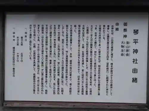 和田山琴平神社(神奈川県)