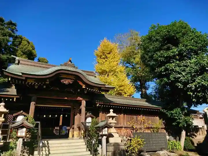 鳩ヶ谷氷川神社の本殿・本堂